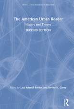 The American Urban Reader: History and Theory