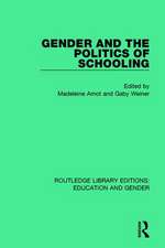 Gender and the Politics of Schooling