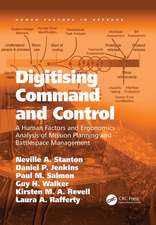 Digitising Command and Control: A Human Factors and Ergonomics Analysis of Mission Planning and Battlespace Management