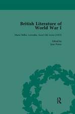 British Literature of World War I, Volume 3