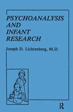 Psychoanalysis and Infant Research