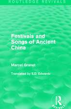 Festivals and Songs of Ancient China