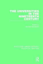 The Universities in the Nineteenth Century