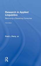 Research in Applied Linguistics: Becoming a Discerning Consumer