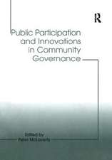 Public Participation and Innovations in Community Governance