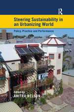 Steering Sustainability in an Urbanising World: Policy, Practice and Performance