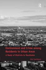 Environment and Crime among Residents in Urban Areas: A Study of Districts in Stockholm