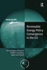 Renewable Energy Policy Convergence in the EU