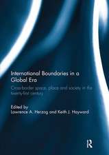 International Boundaries in a Global Era