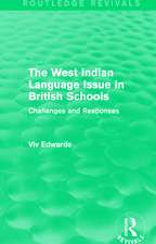 The West Indian Language Issue in British Schools (1979): Challenges and Responses