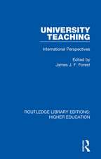 University Teaching: International Perspectives