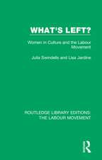 What's Left?: Women in Culture and the Labour Movement