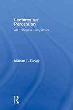 Lectures on Perception: An Ecological Perspective