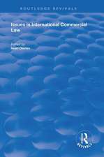 Issues in International Commercial Law