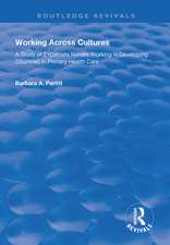 Working Across Cultures: Study of Expatriate Nurses Working in Developing Countries in Primary Health Care