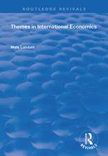 Themes in International Economics