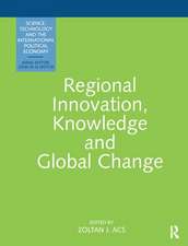 Regional Innovation, Knowledge and Global Change