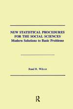 New Statistical Procedures for the Social Sciences