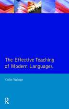 Effective Teaching of Modern Languages