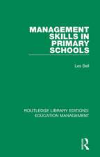 Management Skills in Primary Schools