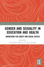 Gender and Sexuality in Education and Health: Advocating for Equity and Social Justice