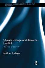 Climate Change and Resource Conflict: The Role of Scarcity