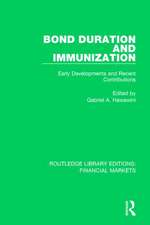 Bond Duration and Immunization: Early Developments and Recent Contributions