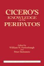 Cicero's Knowledge of the Peripatos