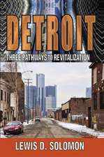 Detroit: Three Pathways to Revitalization