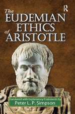 The Eudemian Ethics of Aristotle