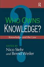 Who Owns Knowledge?: Knowledge and the Law