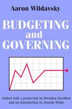 Budgeting and Governing