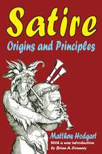 Satire: Origins and Principles