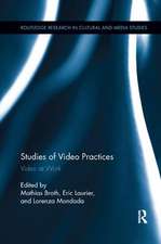 Studies of Video Practices: Video at Work