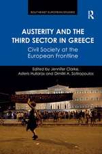 Austerity and the Third Sector in Greece: Civil Society at the European Frontline