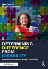 Determining Difference from Disability: What Culturally Responsive Teachers Should Know