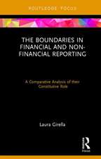 The Boundaries in Financial and Non-Financial Reporting: A Comparative Analysis of their Constitutive Role