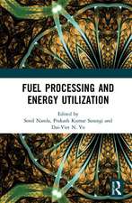 Fuel Processing and Energy Utilization