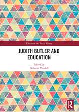 Judith Butler and Education