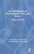 An Introduction to Psychological Tests and Scales