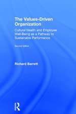 The Values-Driven Organization: Cultural Health and Employee Well-Being as a Pathway to Sustainable Performance