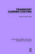 Transport Carrier Costing