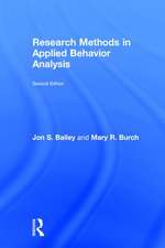 Research Methods in Applied Behavior Analysis