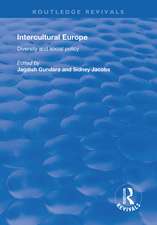 Intercultural Europe: Diversity and Social Policy