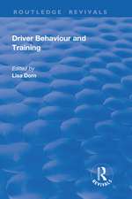 Driver Behaviour and Training