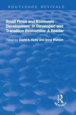 Small Firms and Economic Development in Developed and Transition Economies: A Reader