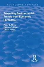 Projecting Environmental Trends from Economic Forecasts