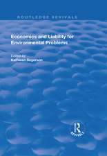 Economics and Liability for Environmental Problems