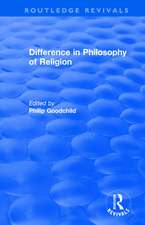 Difference in Philosophy of Religion