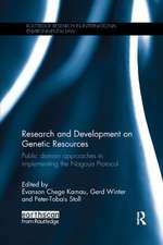 Research and Development on Genetic Resources: Public Domain Approaches in Implementing the Nagoya Protocol